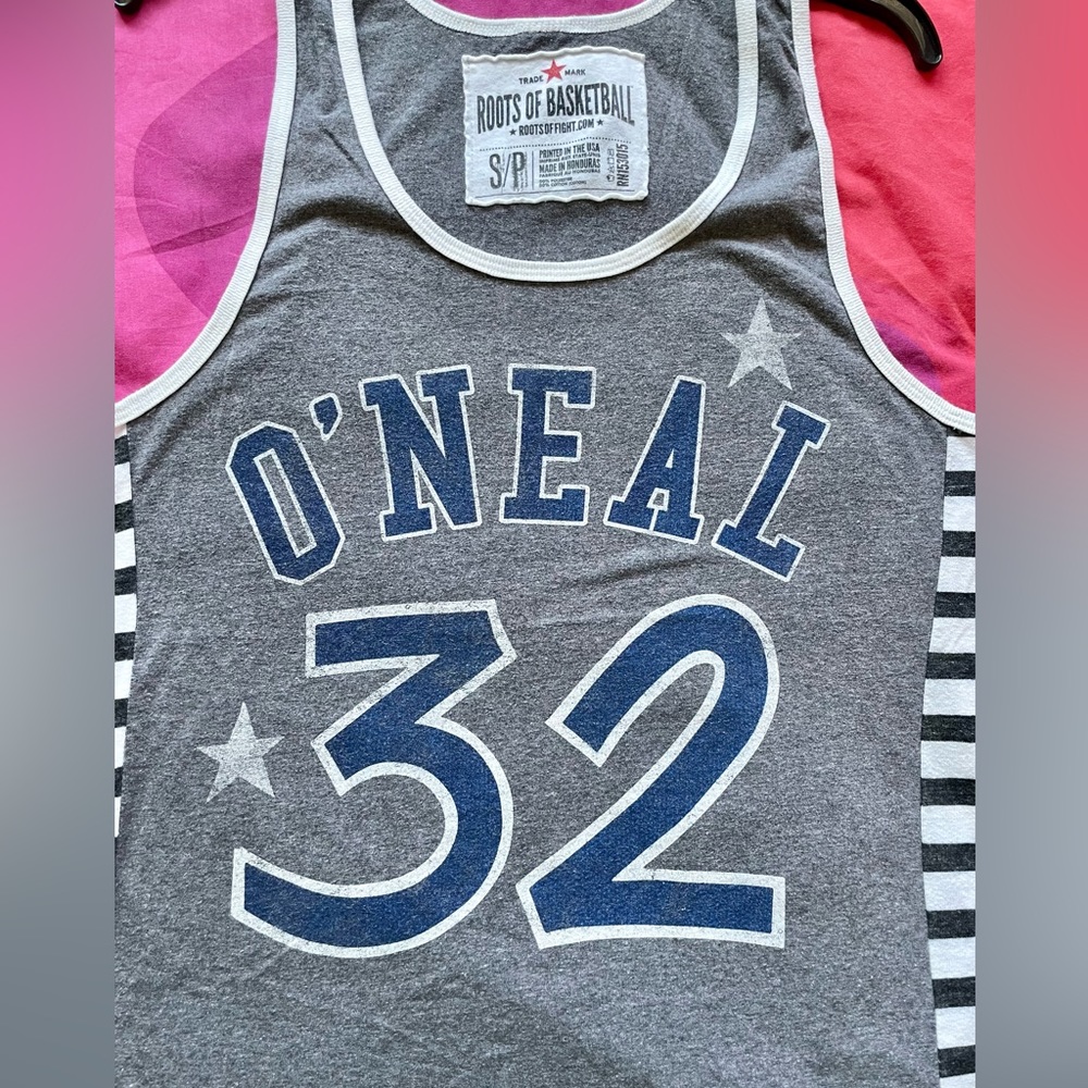 Roots Of Fight Mens Basketball Tank Top “Shaquille O’Neal  Shaq Diesel”